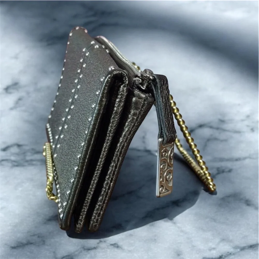 BRIGHTON Pretty Tough Collection
WALLET Leather, Studded Organizer Wallet. EUC⭐️ - Picture 4 of 13